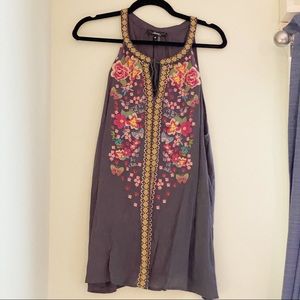 Embroidered Tank Top